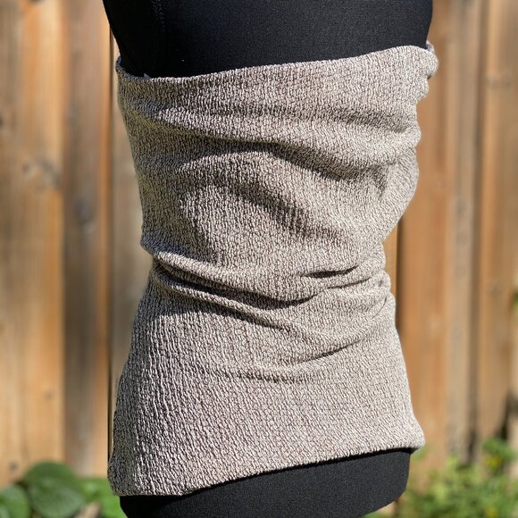 ZARA | One-Shoulder Textured Tube Top | Size L | NWT - Picture 9 of 10